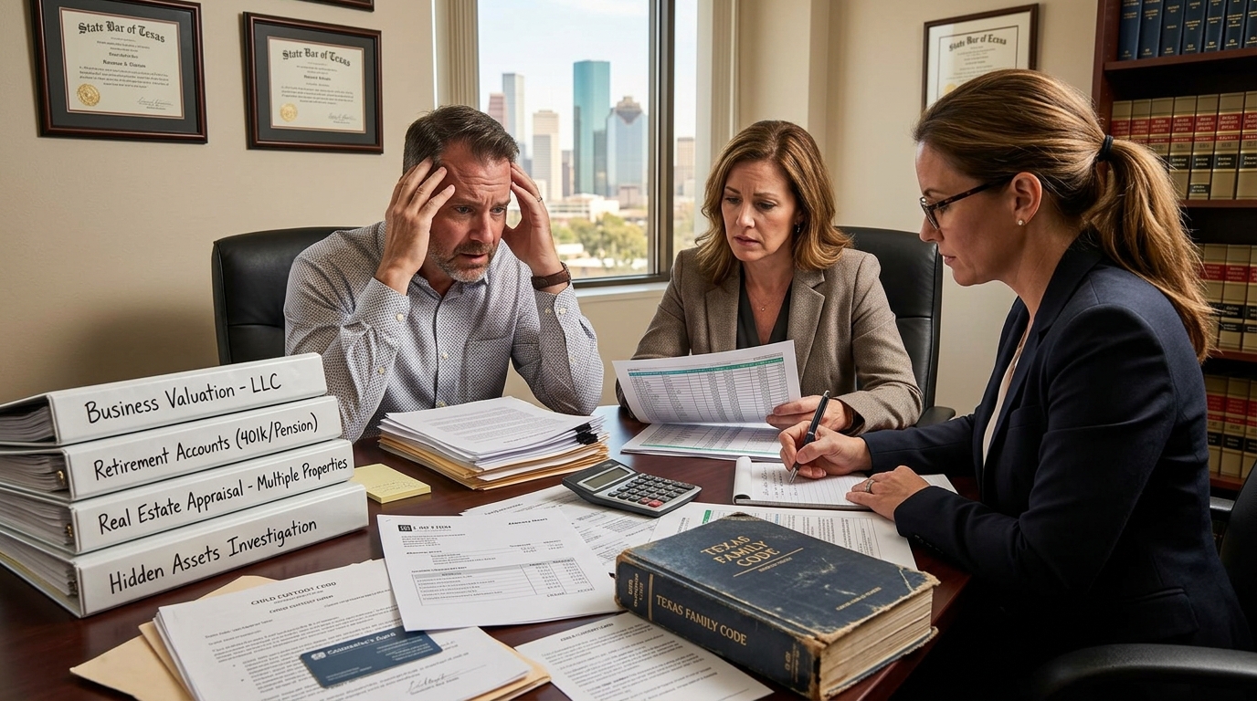 What makes divorce costly in Texas explained