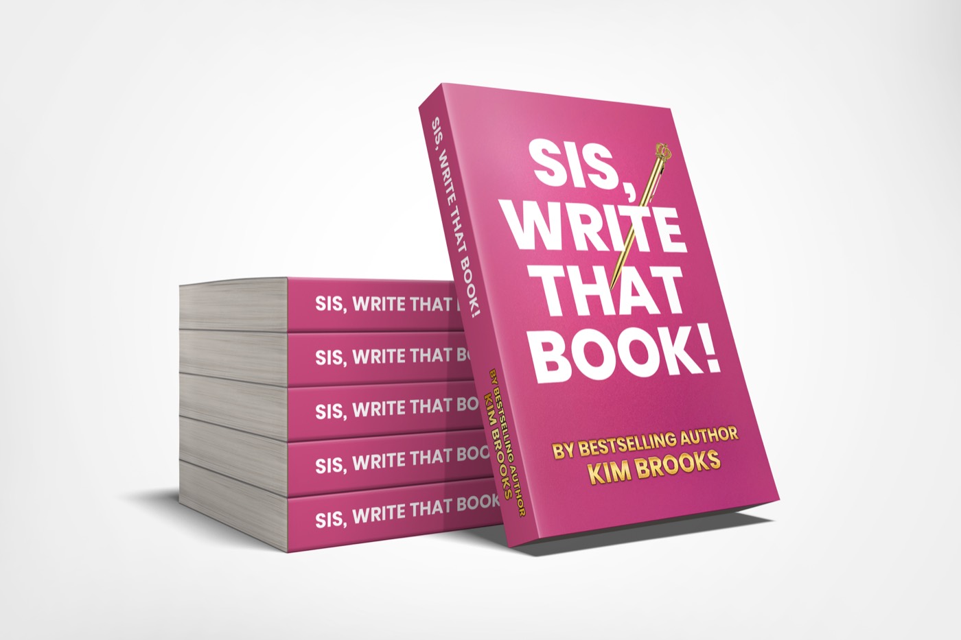 Sis, Write That Book! shown as a finished book