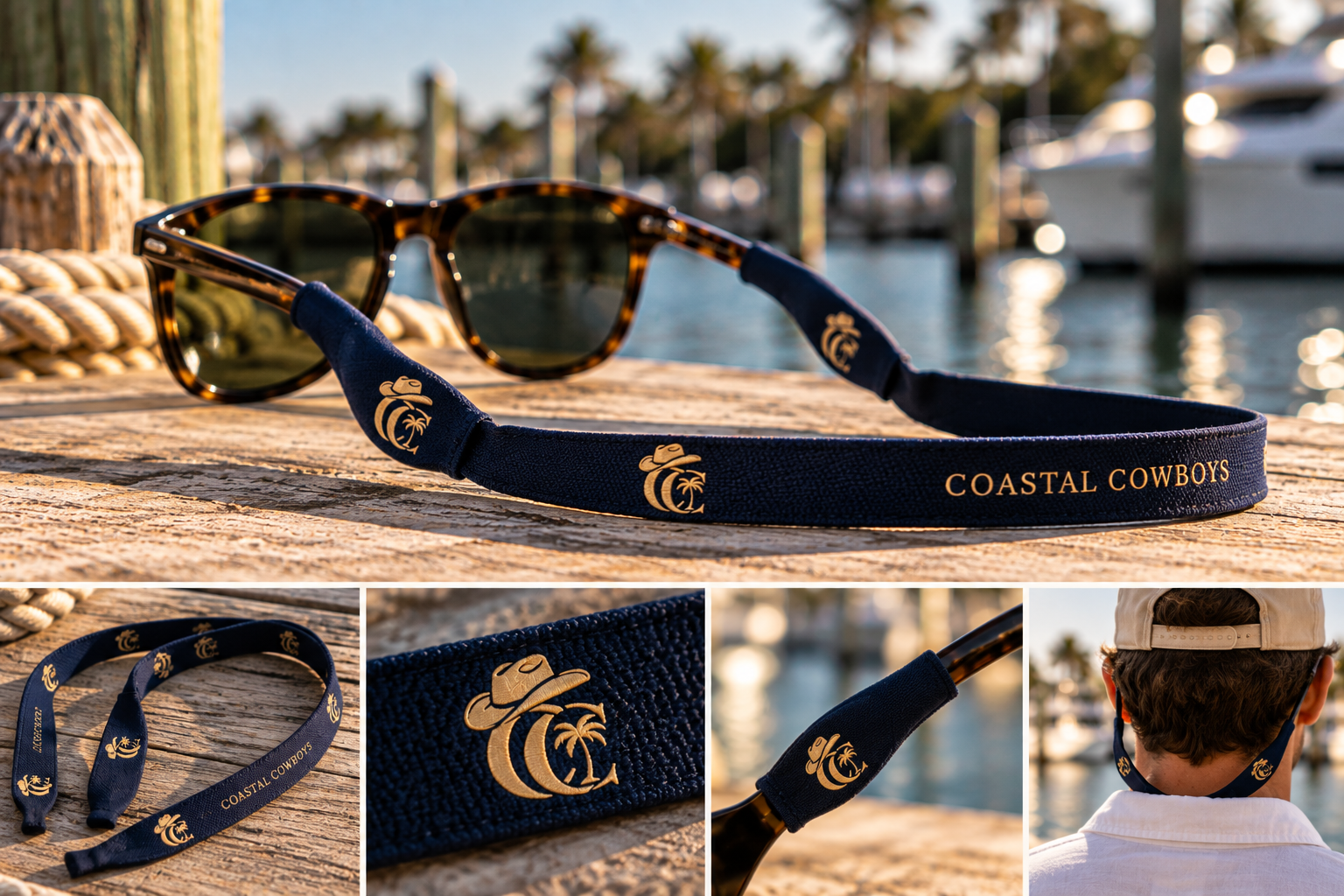 Coastal Cowboys Croakies — eyewear retainer cord