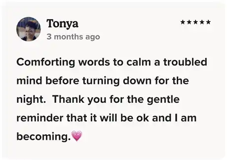 Insight Timer review from Tonya