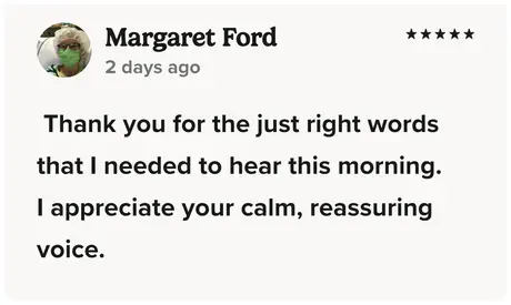 Insight Timer review from Margaret
