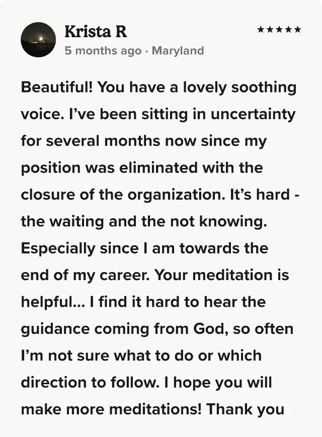 Insight Timer review from Krista