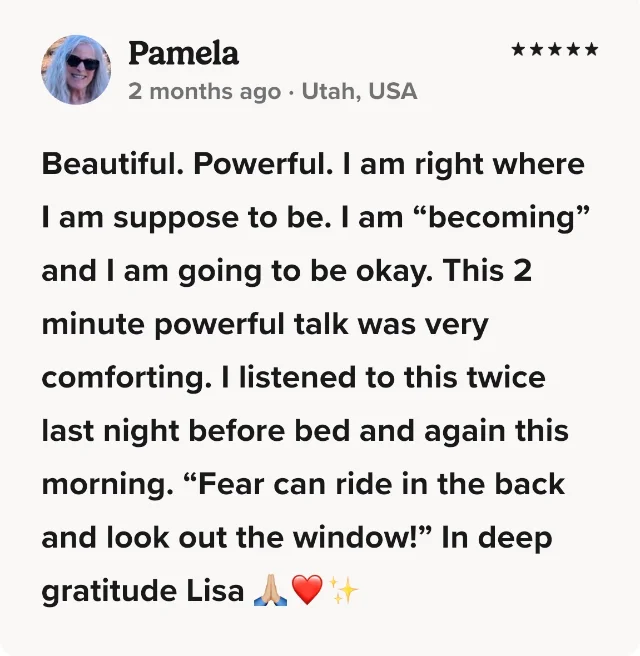 Insight Timer review from Pamela