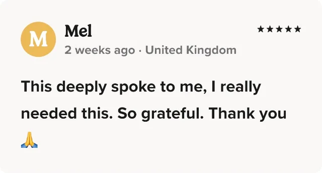 Insight Timer review from Mel