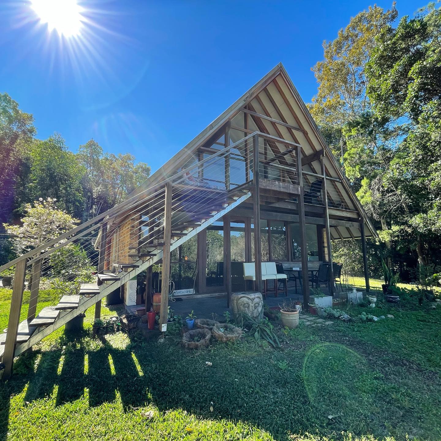 Spotless Glass for an A-Frame Retreat photo 1