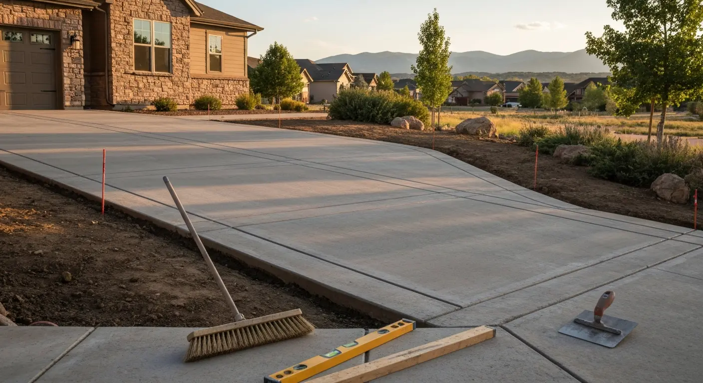 Driveway installation