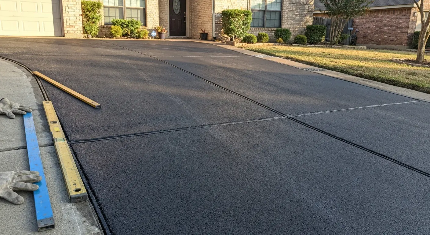 Residential driveway