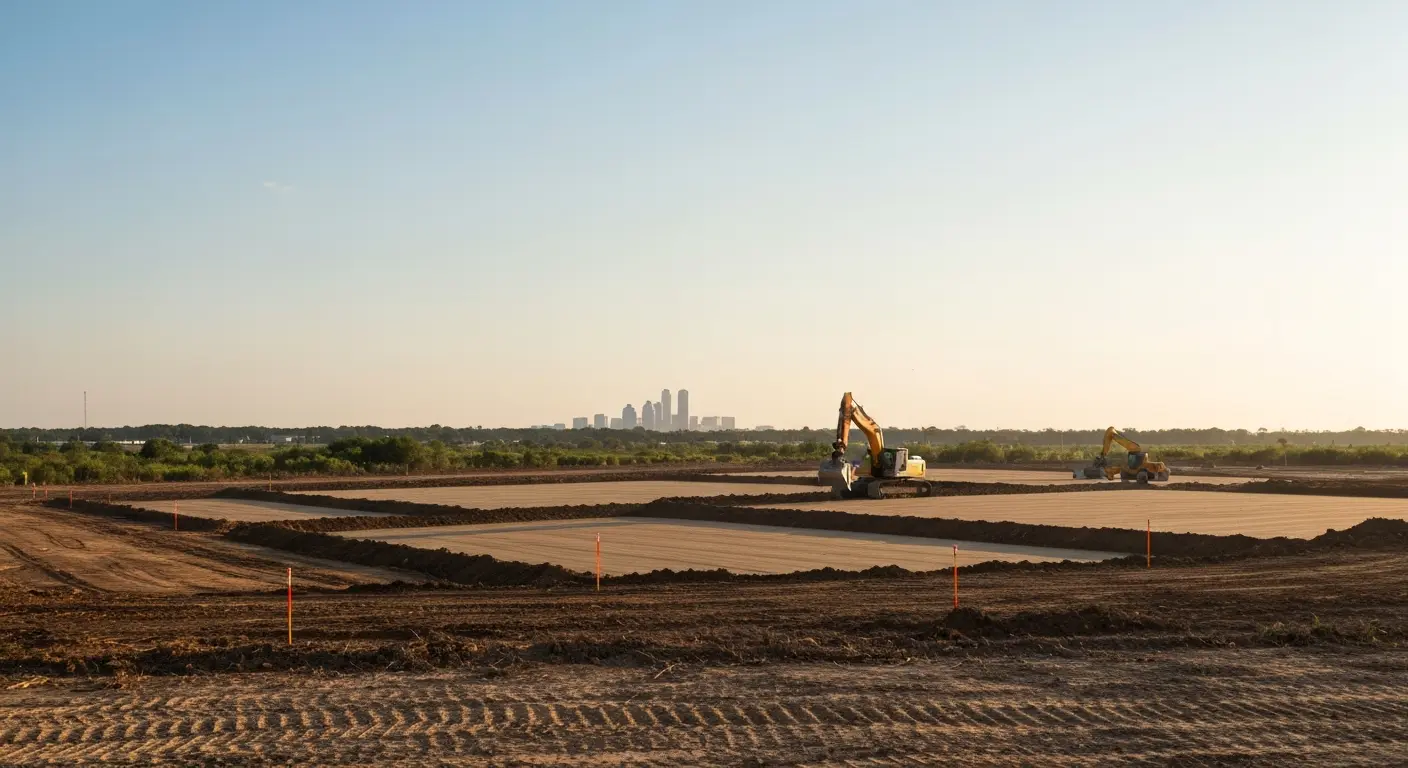 Commercial site preparation