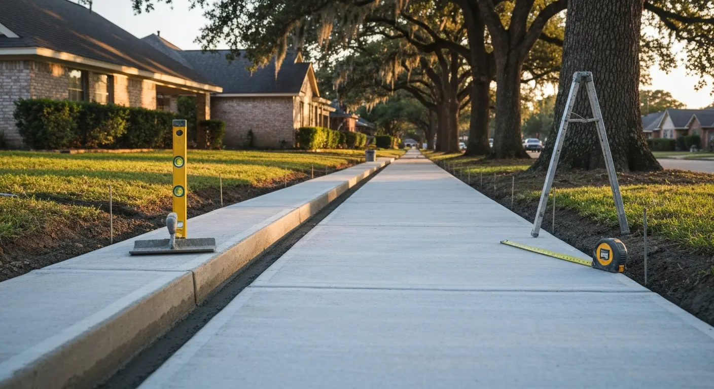 Sidewalk project