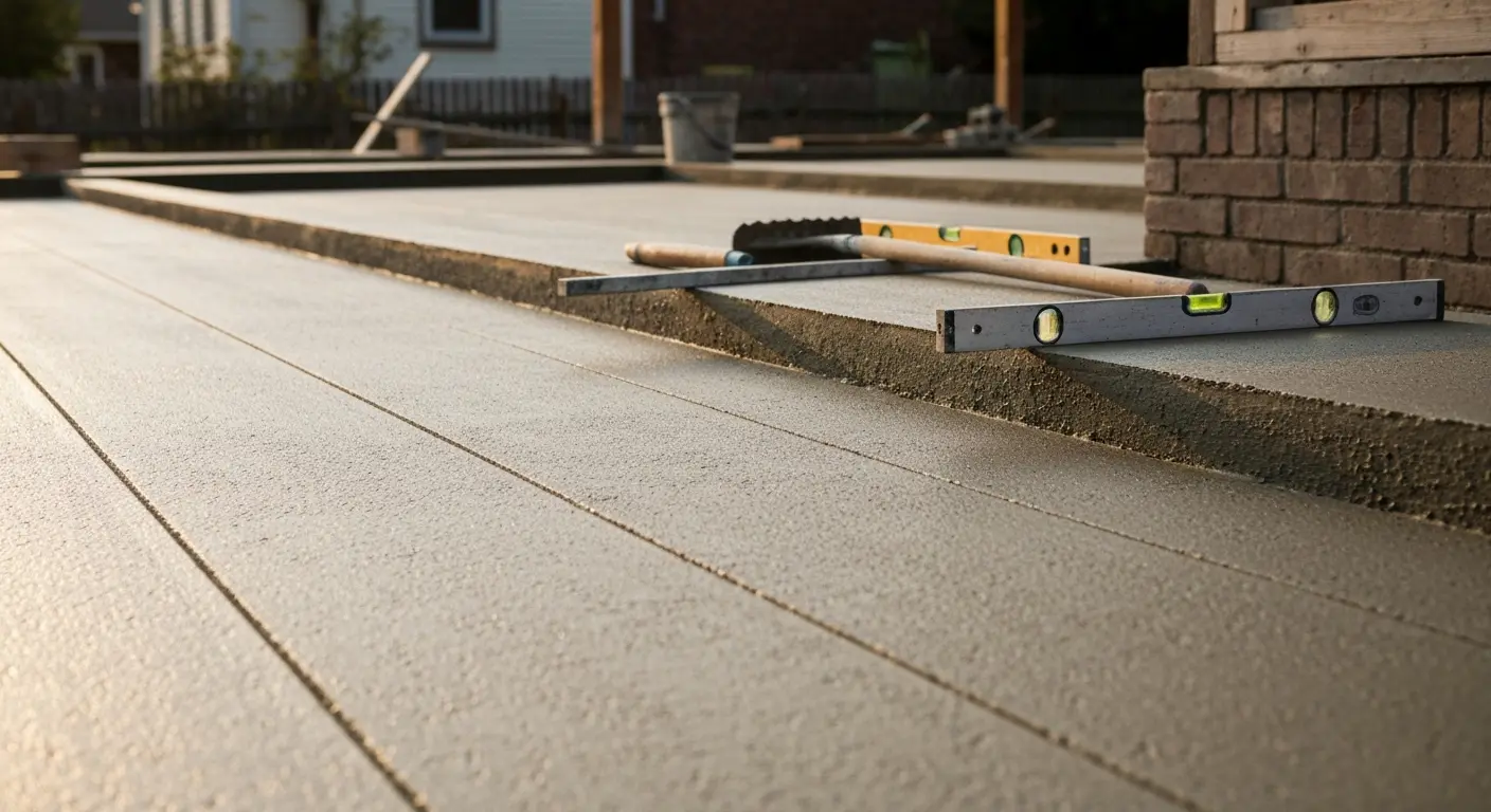 Concrete foundation work