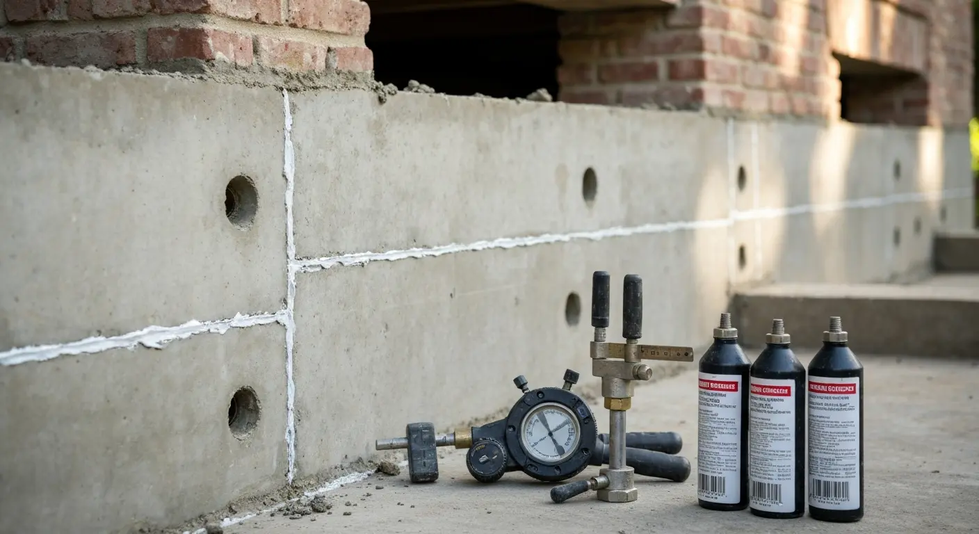 Foundation repair project