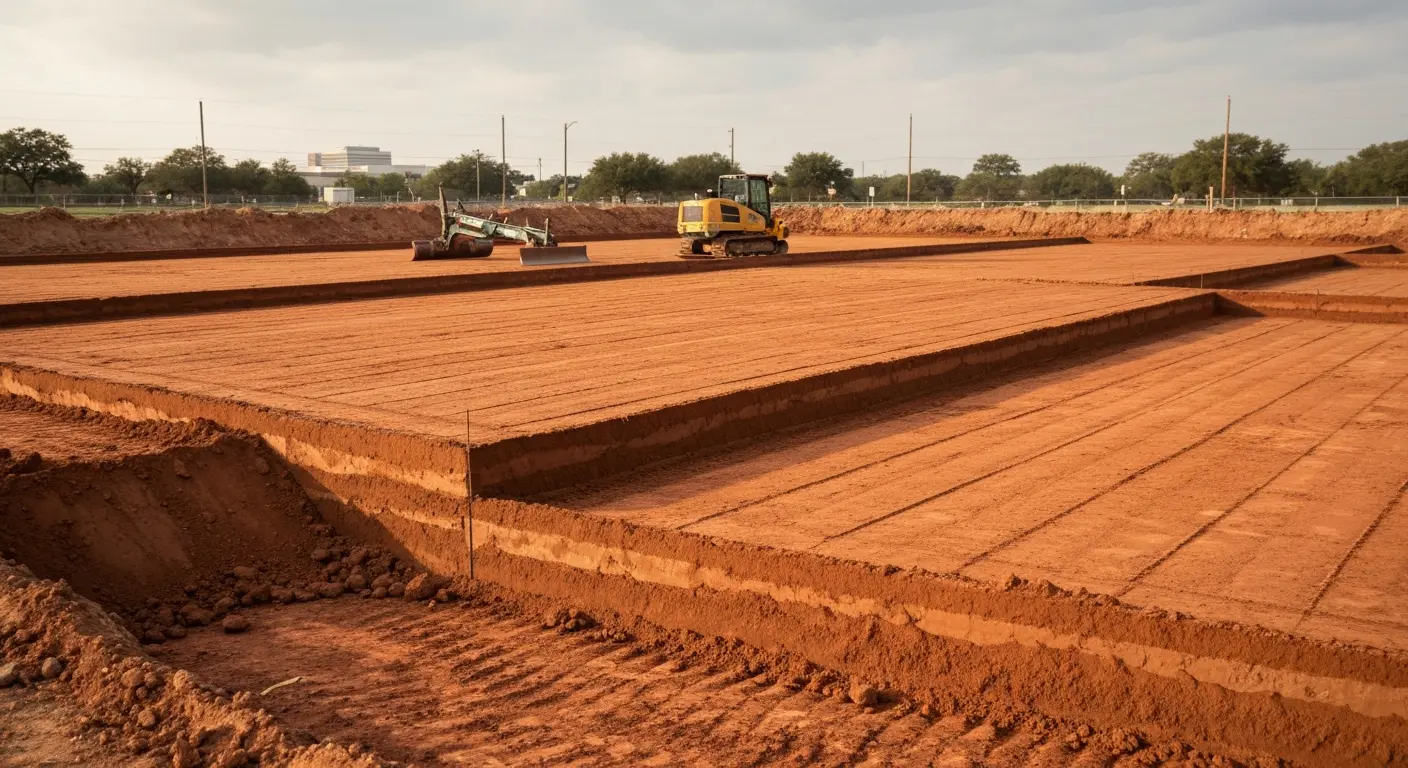 Houston clay soil preparation