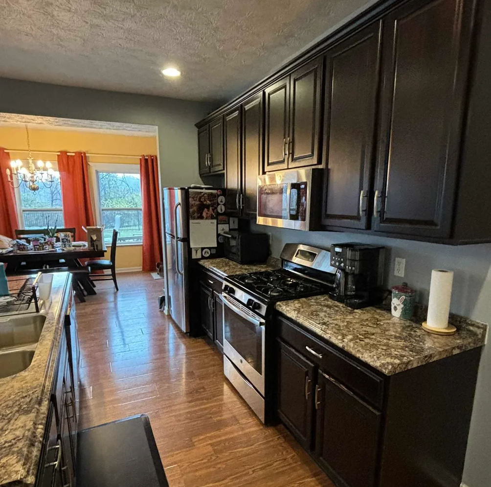 Kitchen before remodel
