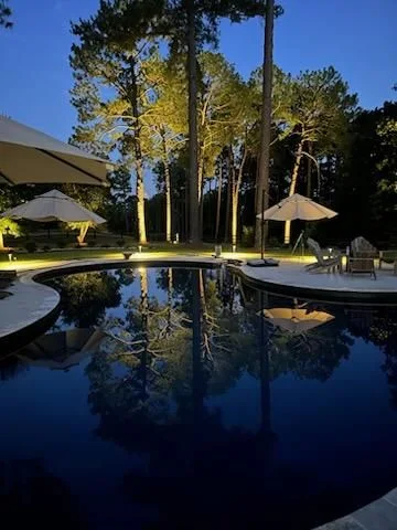 Pinehurst Garden and Tree Uplighting