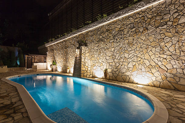 Southern Pines Swimming Pool Lighting