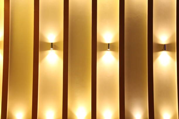 Southern Pines Wall Wash Uplighting