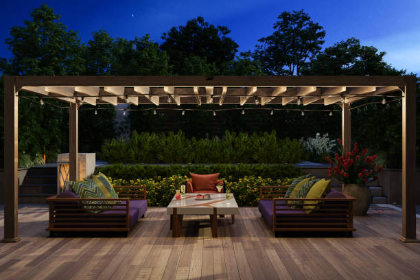 Pinehurst Deck and Patio Lighting