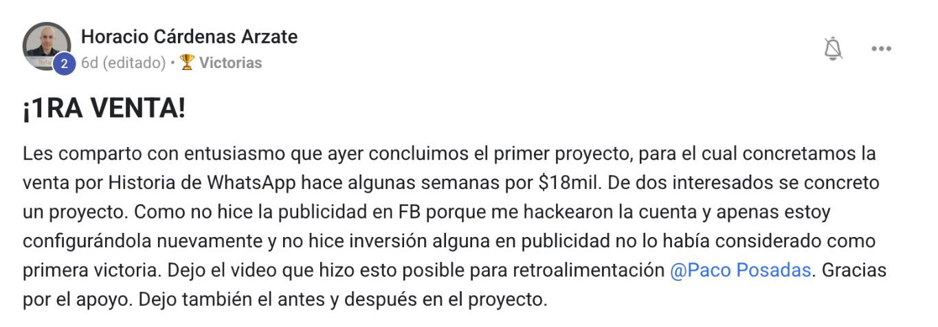 Captura de Ads Manager