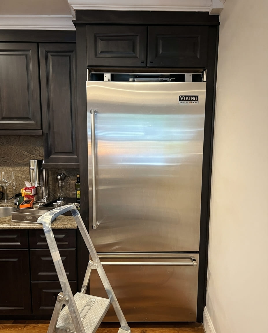 Viking built-in refrigerator repair in Sandy Springs