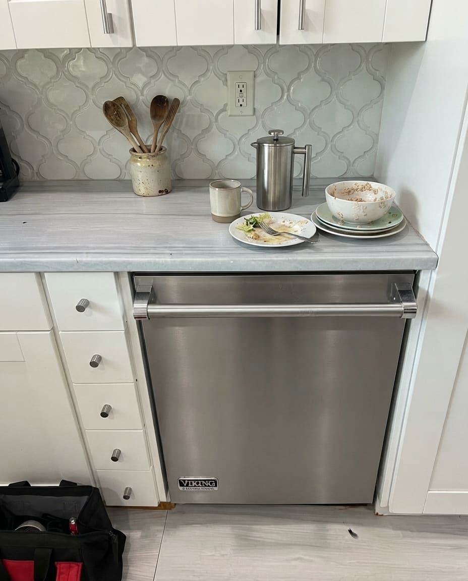Viking built-in dishwasher repair in Alpharetta