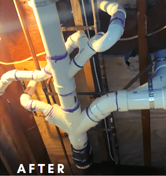 cast iron pipe replacement