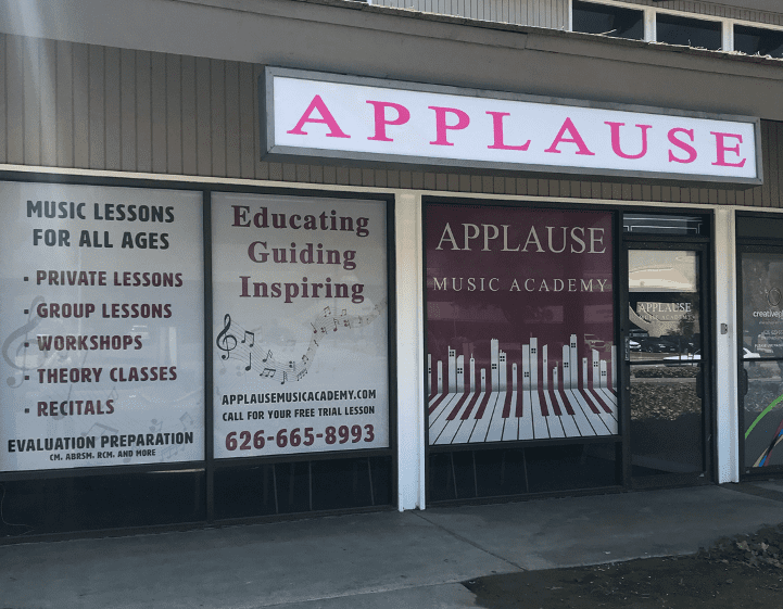outside applause music academy