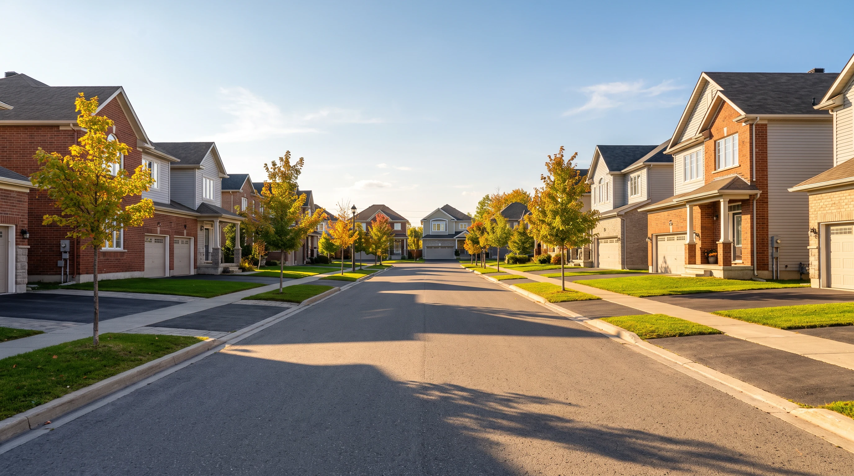Modern detached homes and townhomes in Avalon, Orleans Ottawa