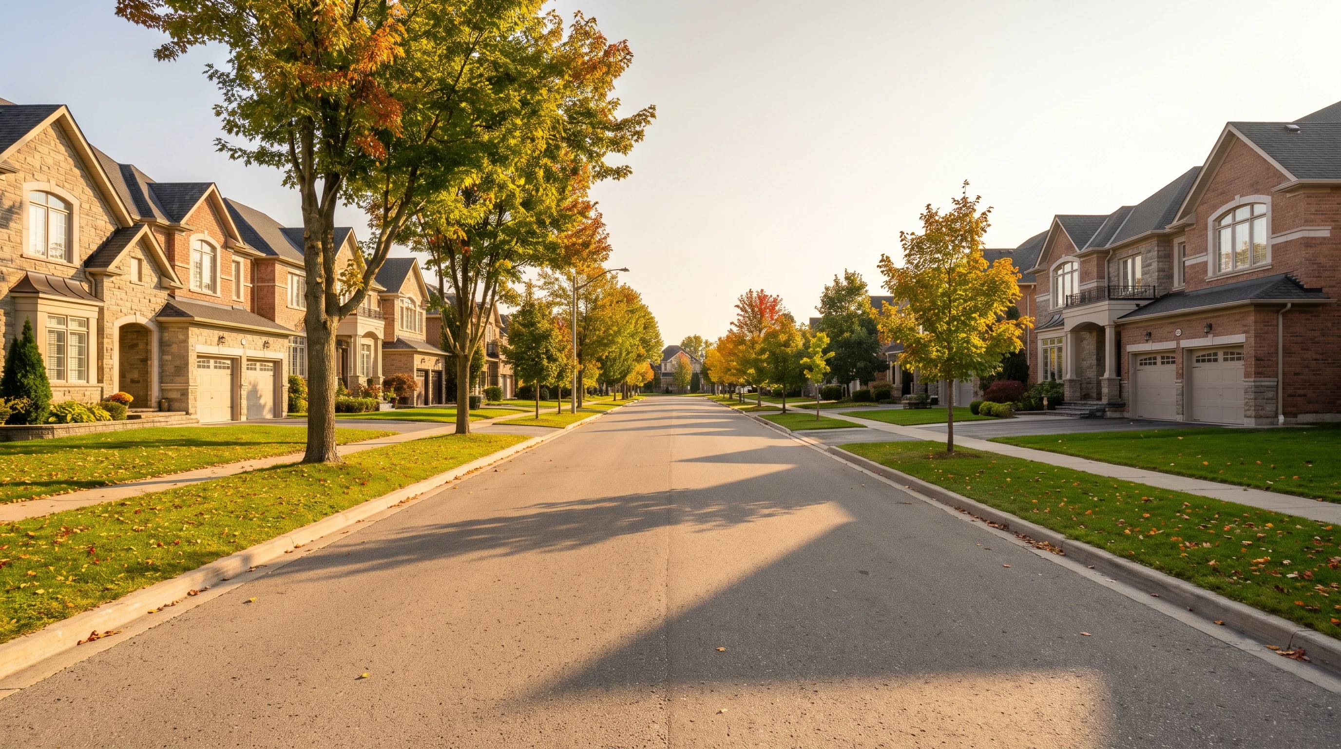 Large executive-style homes on generous lots in Notting Hill, Orleans Ottawa