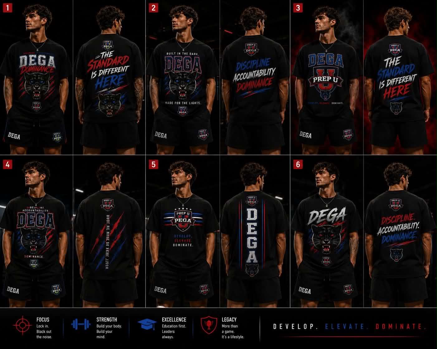 Prep U Dega Custom Gear