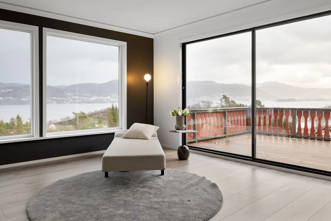 A completed HyBar windows and doors project