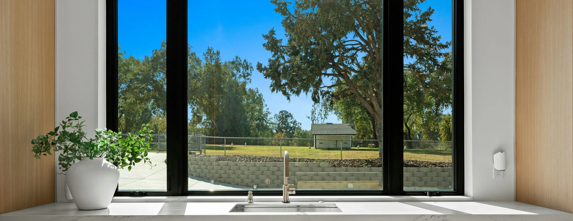 Energy-efficient window installed in a Las Vegas home