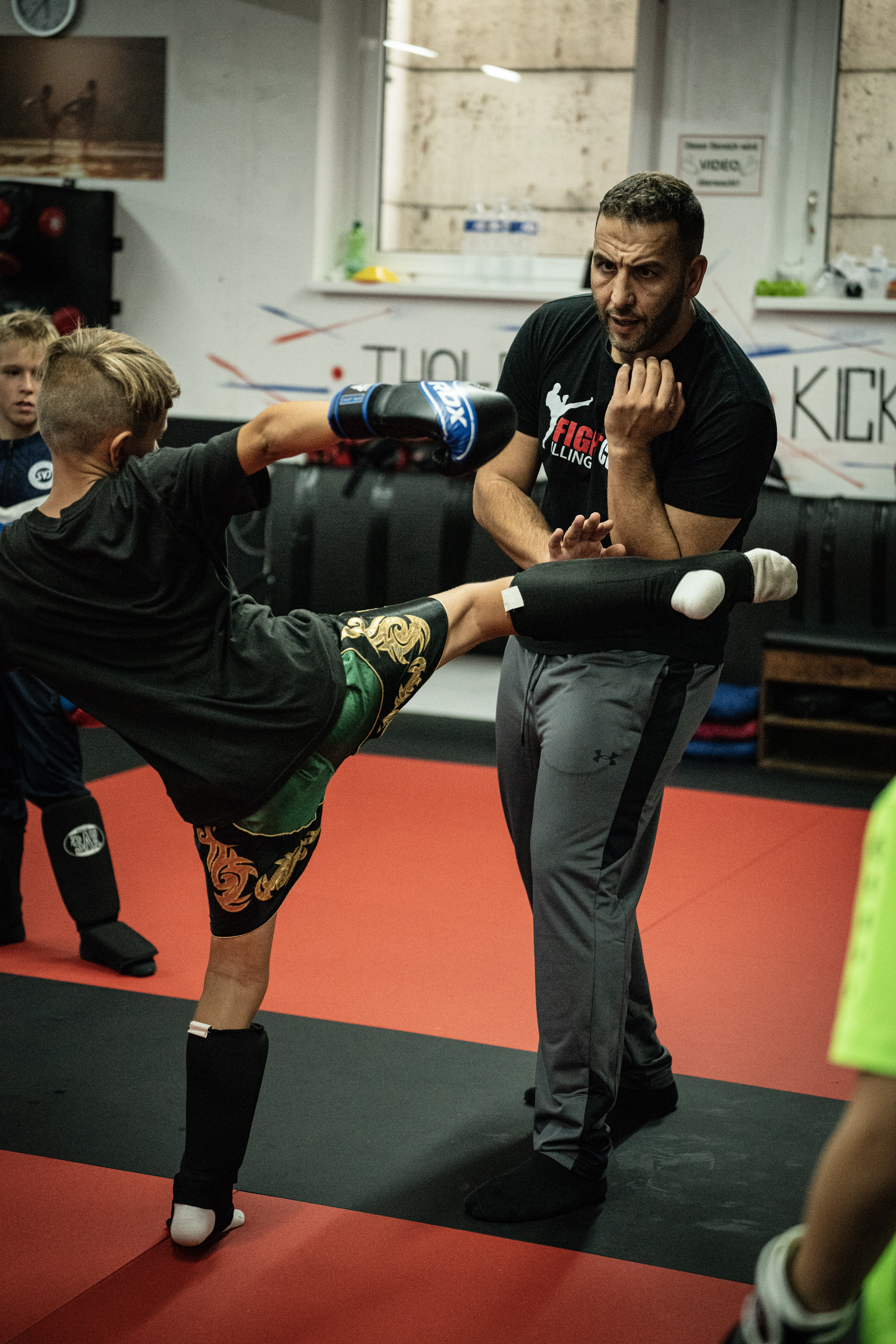 Kickboxtraining für Kinder im Fight Club Illingen