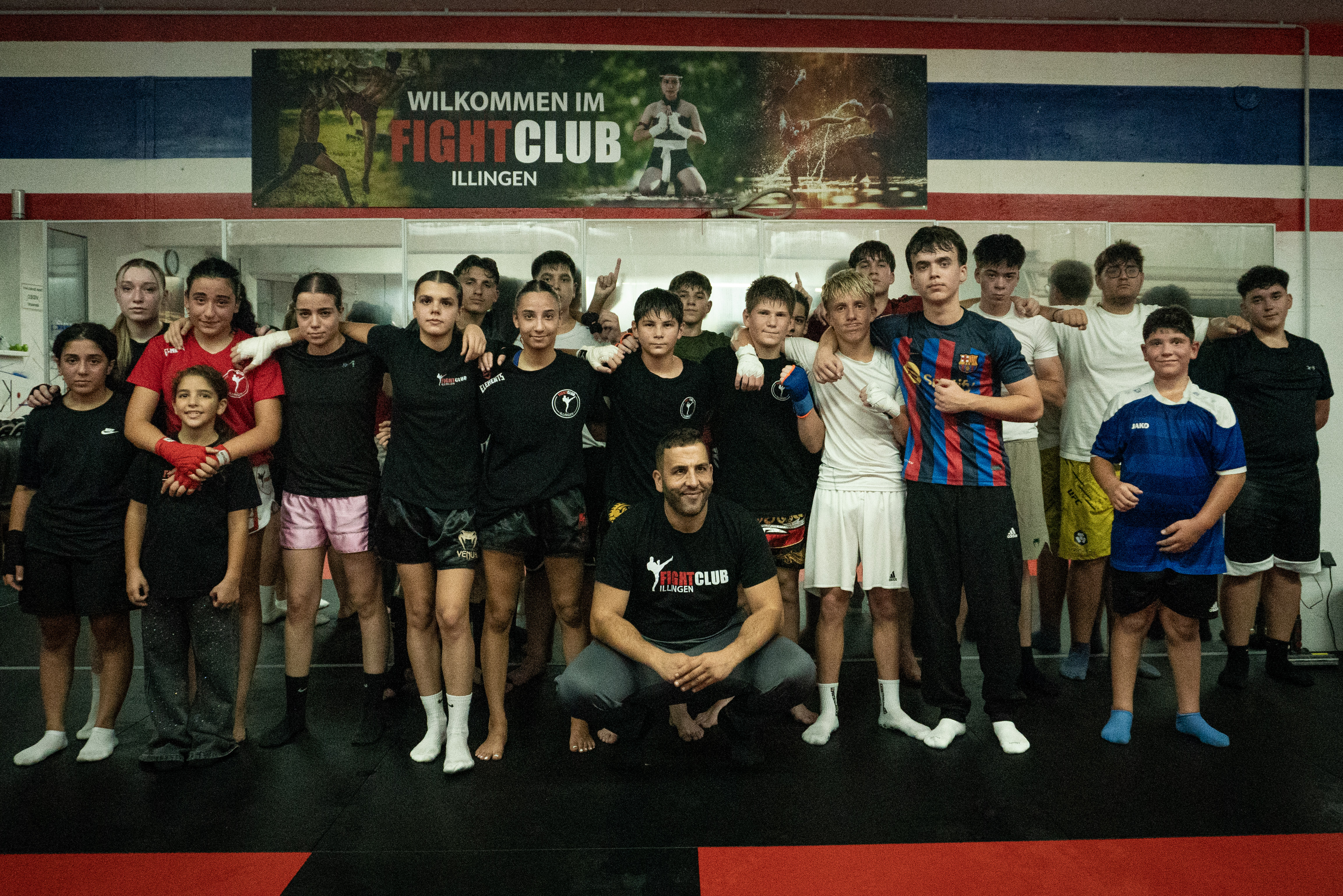 Kinder und Jugendliche im Fight Club Illingen