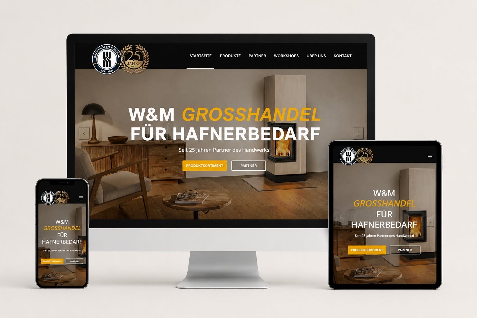 Funktionale Website Beispiel 2