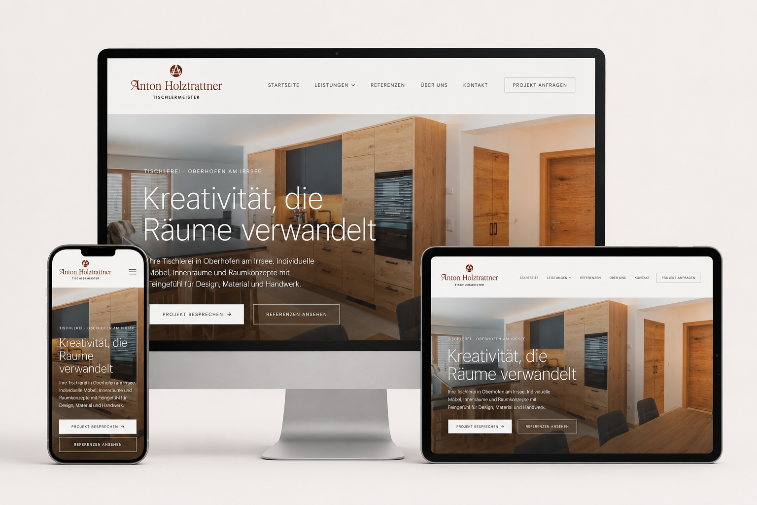 Funktionale Website Beispiel 3