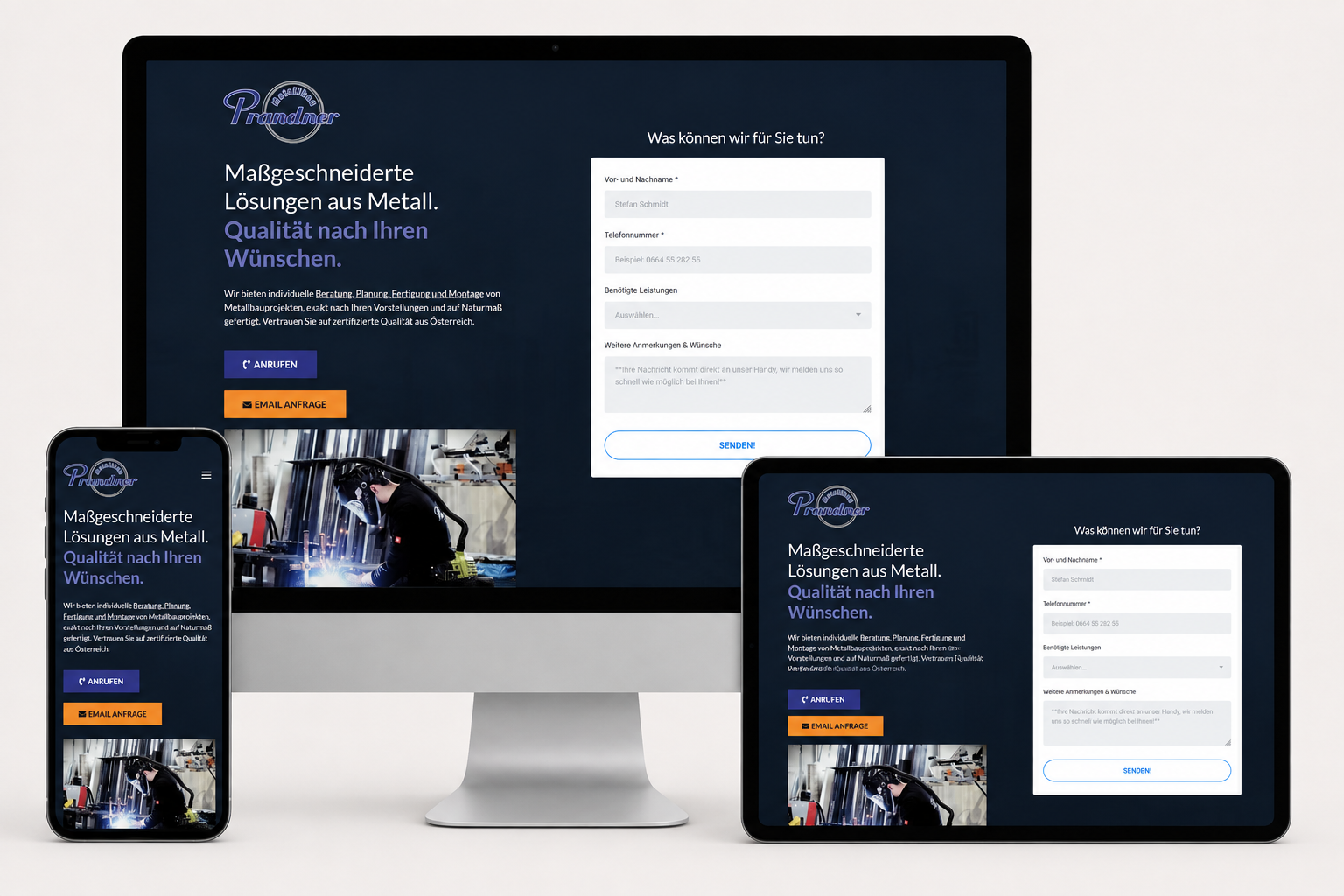 Funktionale Website Beispiel 9