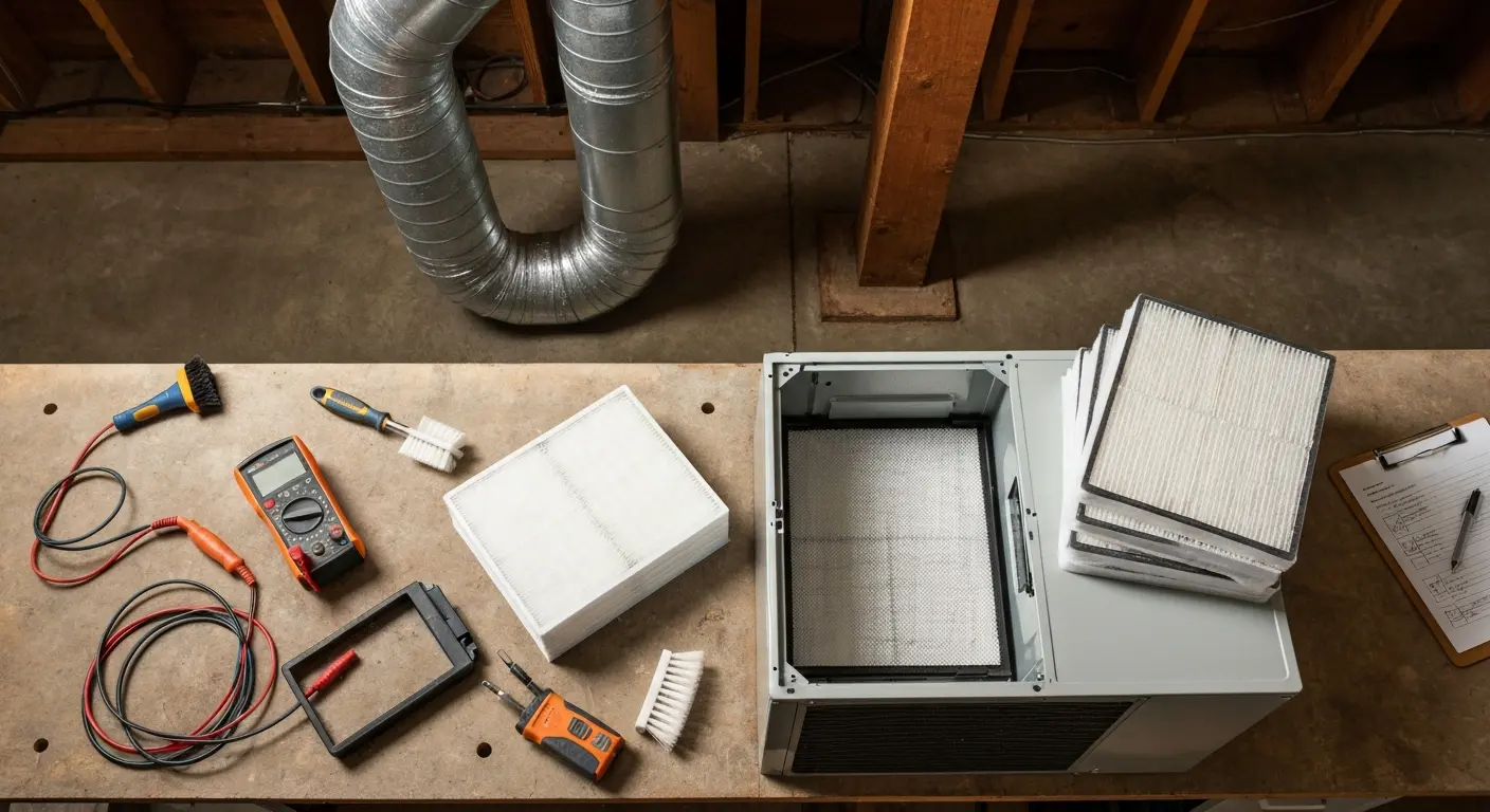 HVAC maintenance and tune-up service