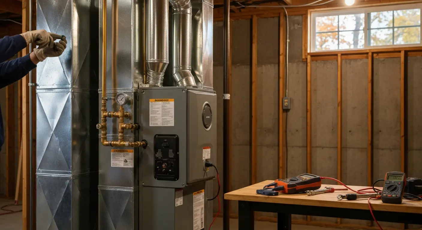 Furnace repair in Mountain House