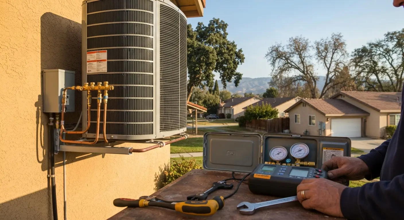 Air conditioning repair