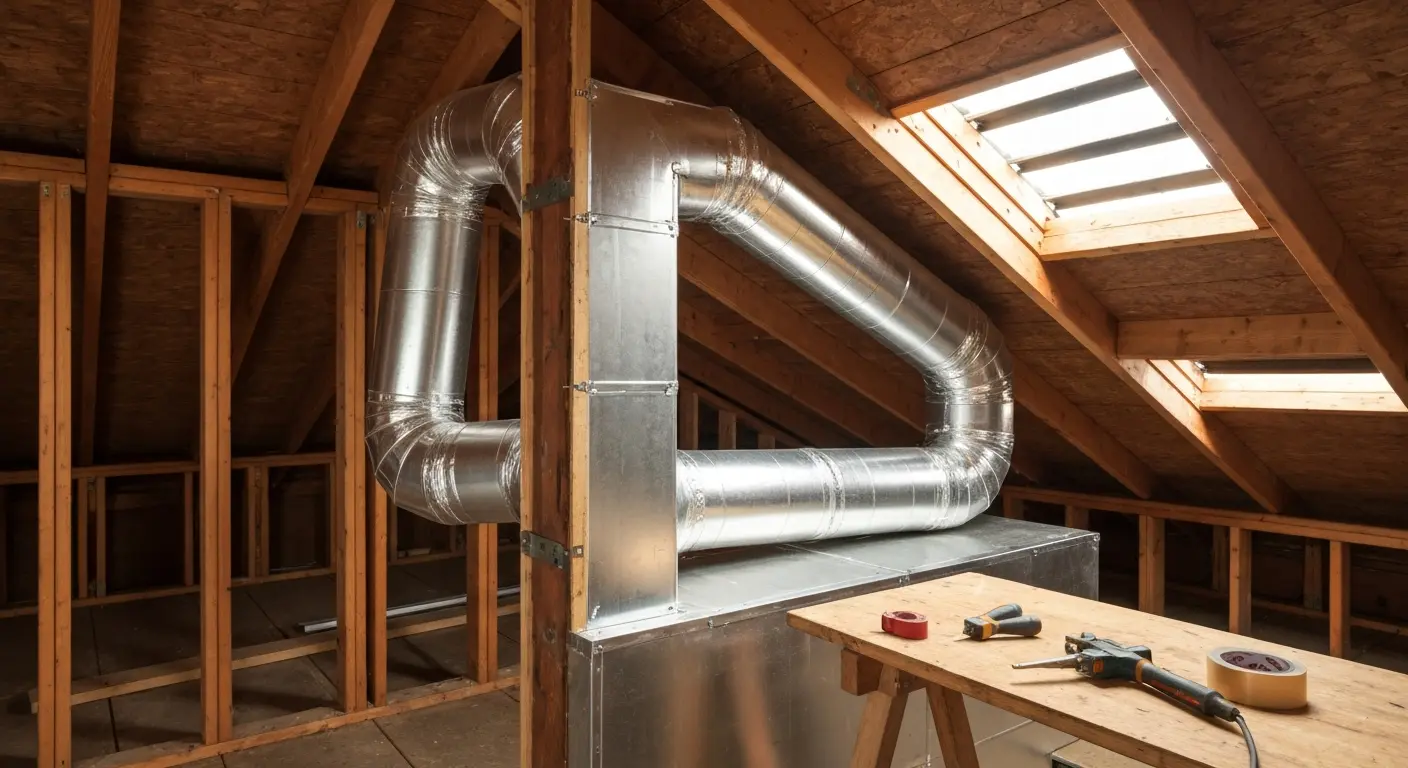 HVAC duct replacement and repair