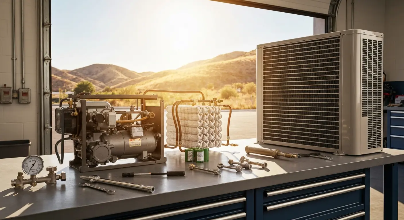 Air conditioning repair service in Tracy