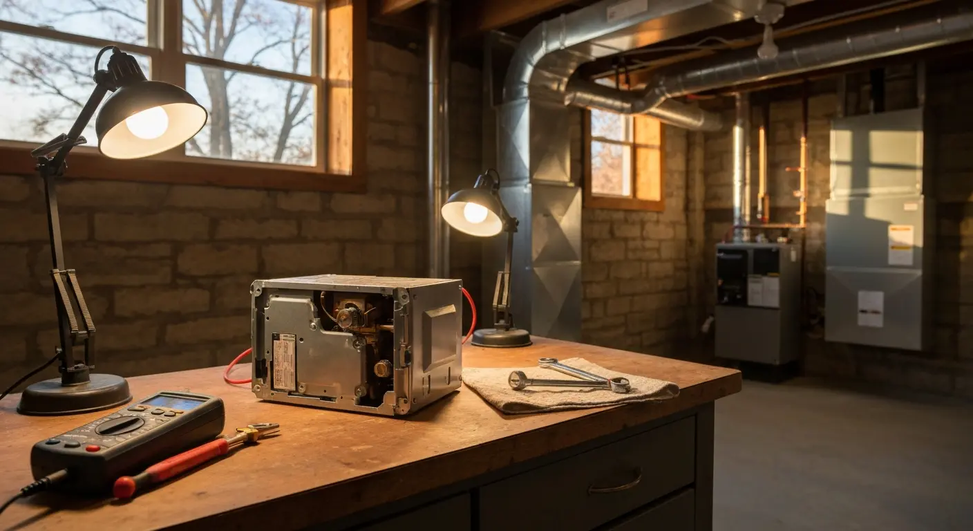 Heating system maintenance
