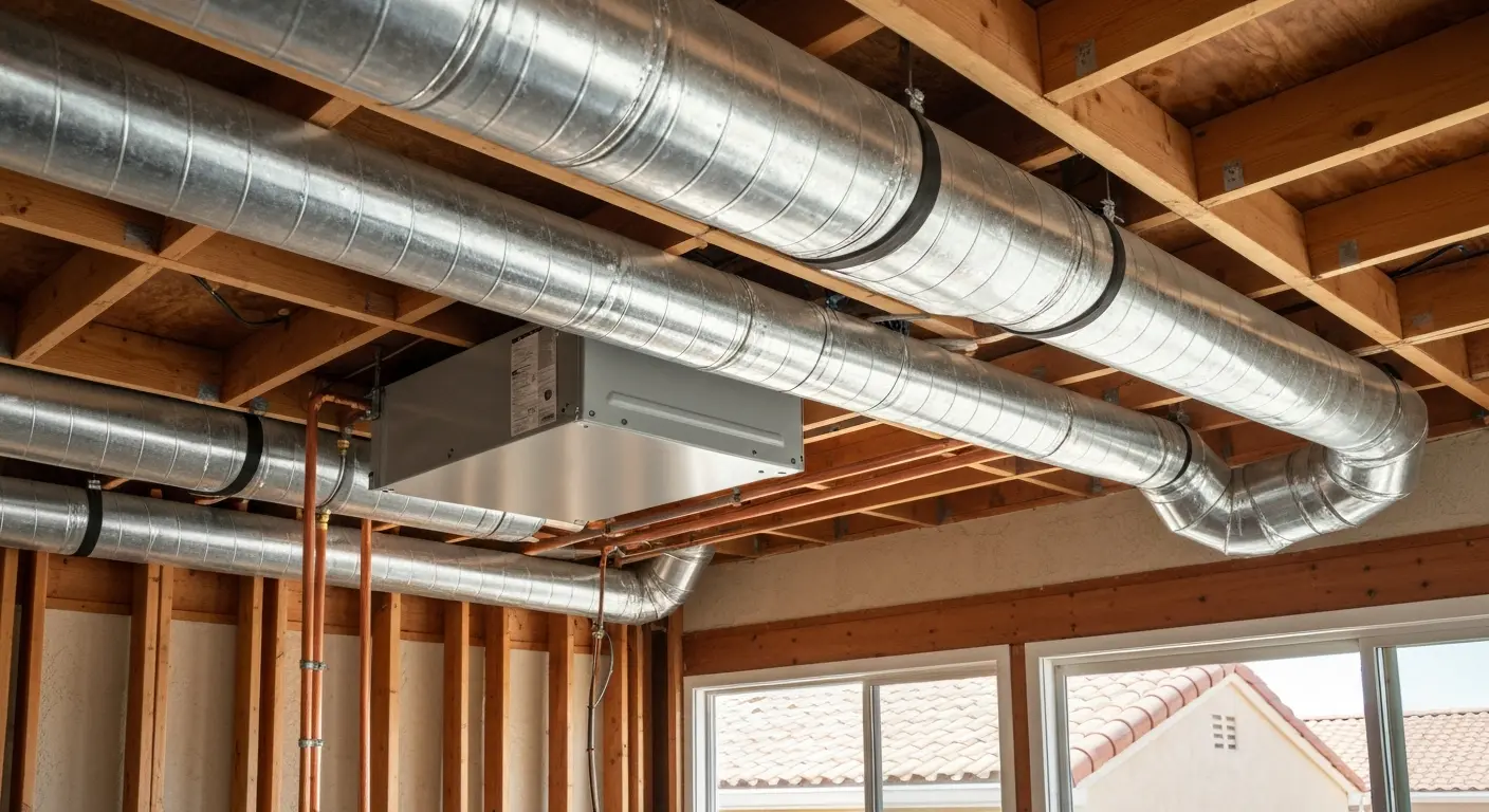 Air conditioning unit installation