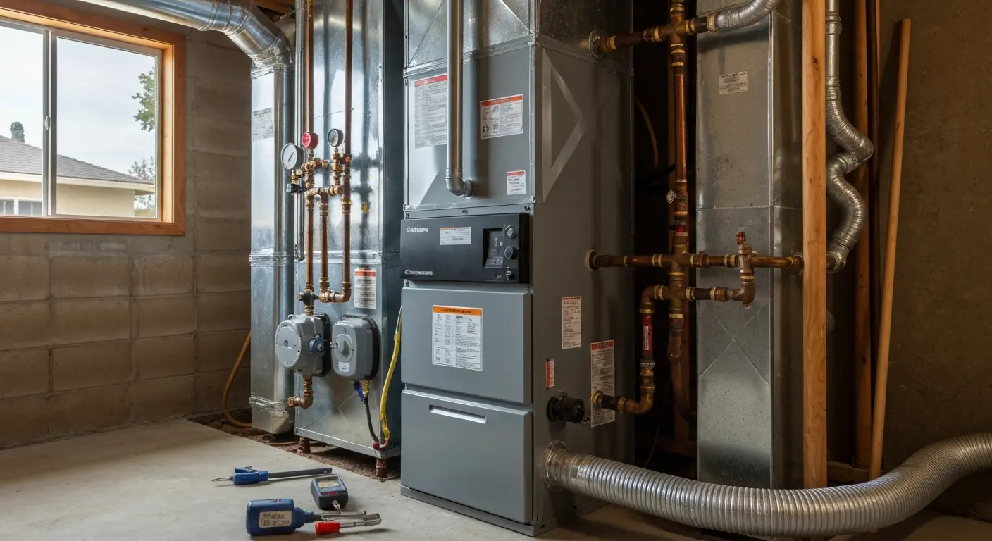 Furnace service technician