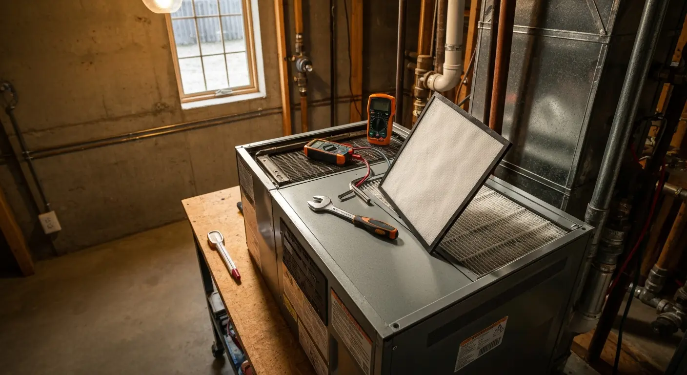 Preventive heating maintenance
