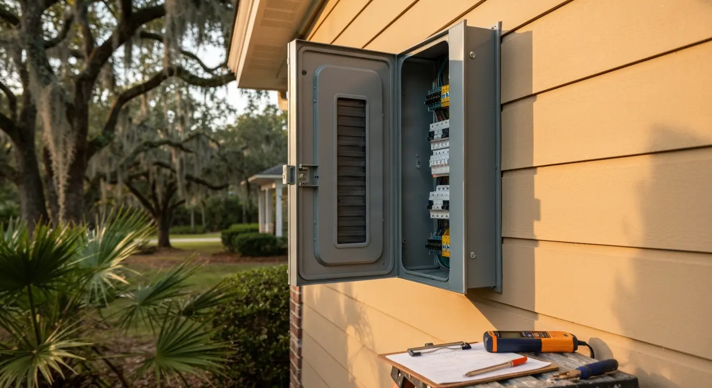 Electrical panel installation