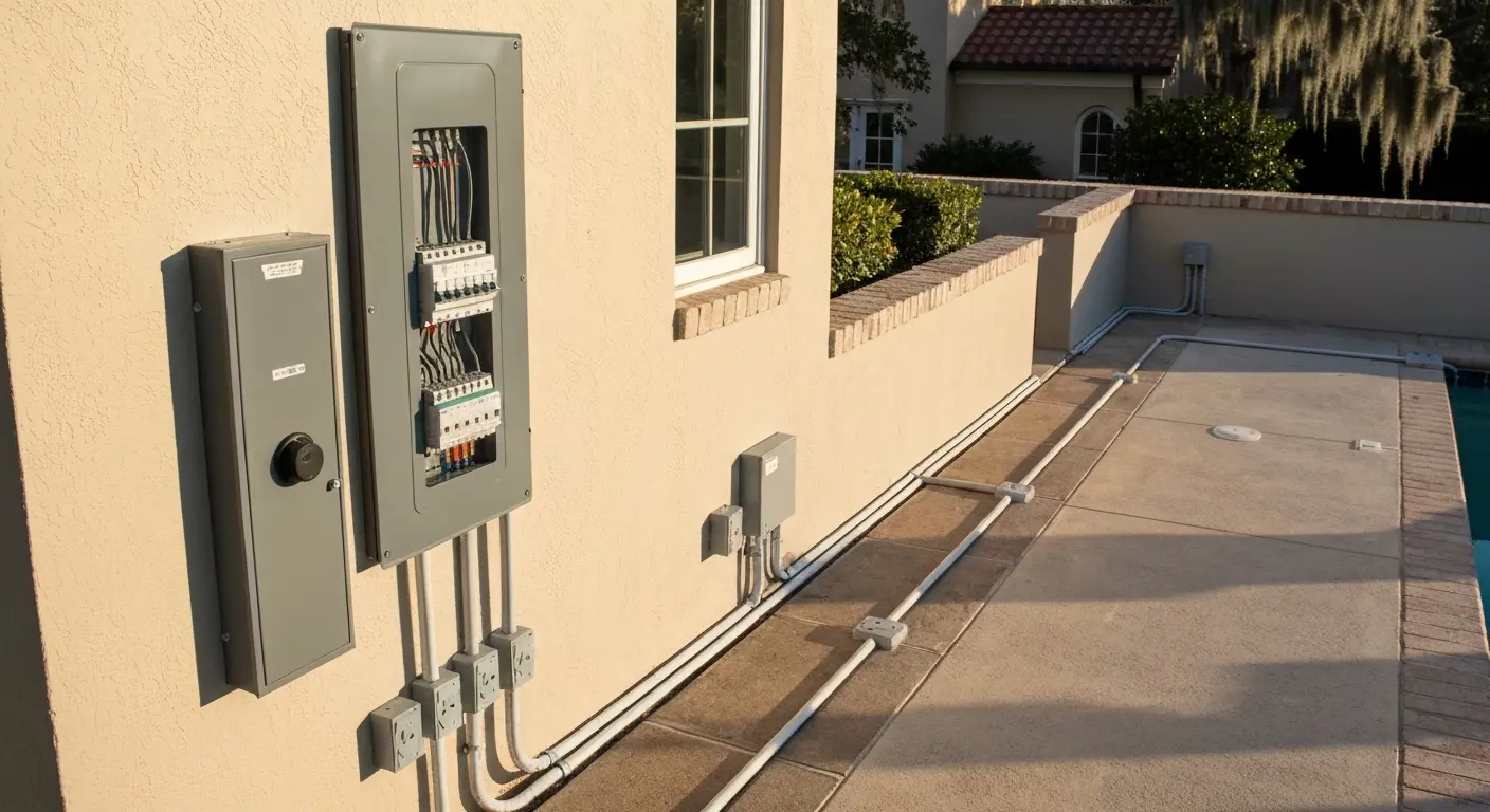 Electrical repair work
