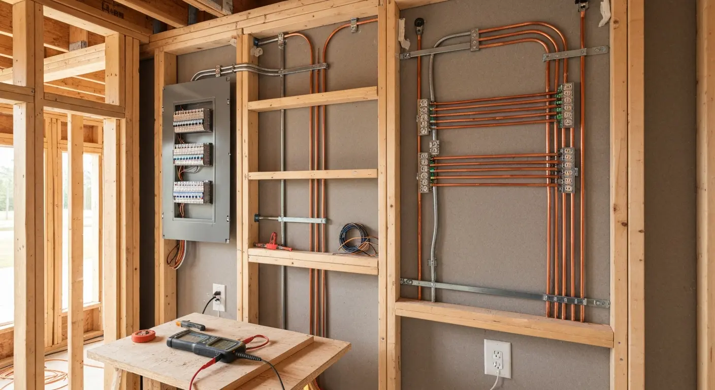 New construction wiring