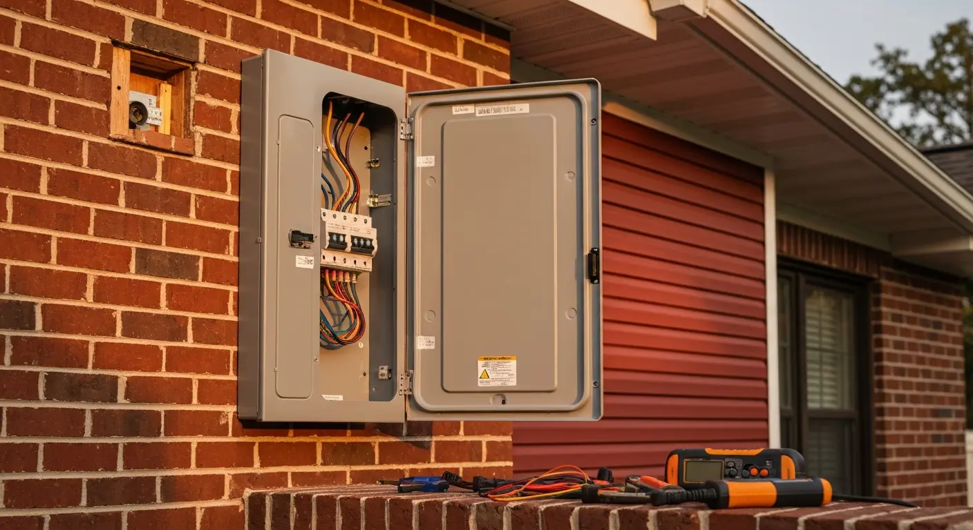 Electrical panel upgrade