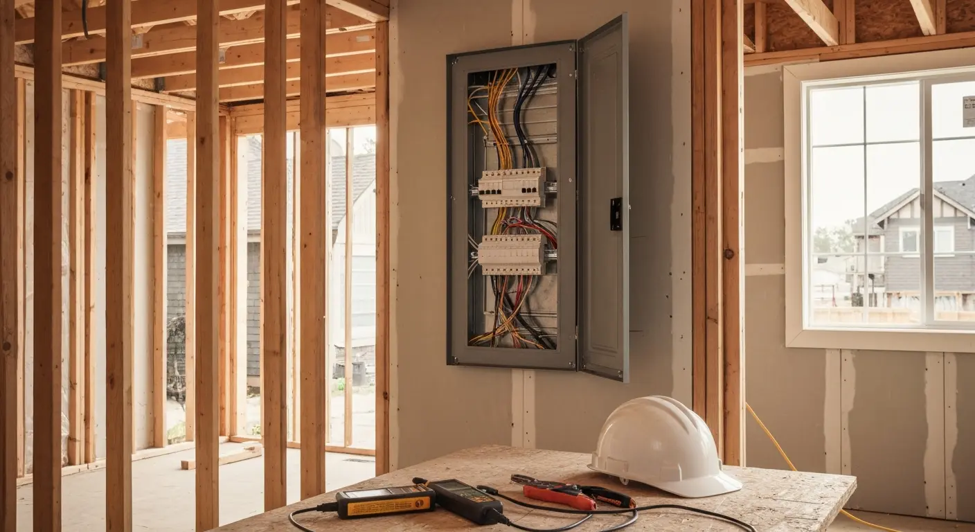 Sub panel installation